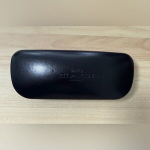 Coach New York Authentic Black Hard Side Clamshell Eyeglasses Sunglasses Case‎